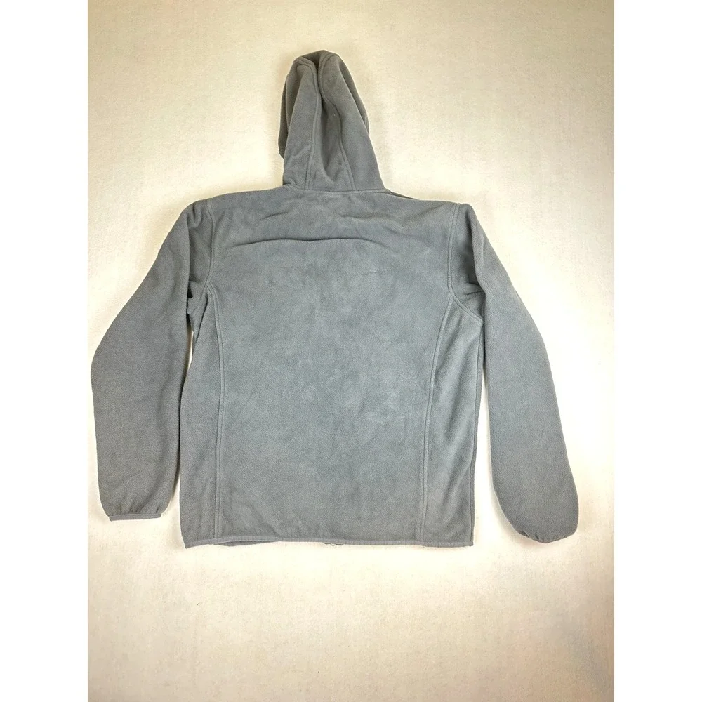 New Balance Men's Hoodie Full Zip Fleece Hooded Size M Medium Gray
